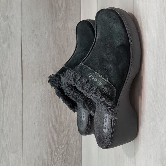 Crocs Women Mary Jane Insulated lined Clog shoes sz 10 - Picture 2 of 11